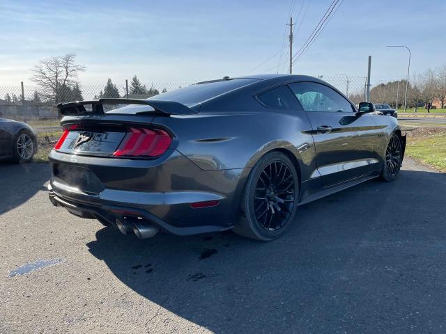 1FA6P8CF3K5202377 - 2019 FORD MUSTANG GT GRAY photo 4