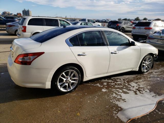 1N4AA5APXAC817850 - 2010 NISSAN MAXIMA S WHITE photo 3