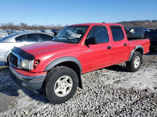 5TEGN92N62Z899818 - 2002 TOYOTA TACOMA DOUBLE CAB PRERUNNER RED photo 1