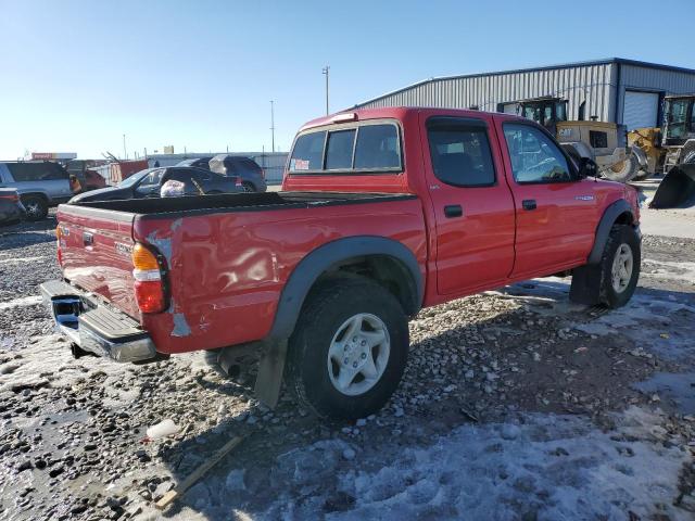 5TEGN92N62Z899818 - 2002 TOYOTA TACOMA DOUBLE CAB PRERUNNER RED photo 3