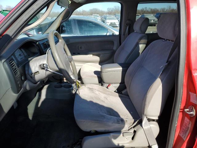 5TEGN92N62Z899818 - 2002 TOYOTA TACOMA DOUBLE CAB PRERUNNER RED photo 7