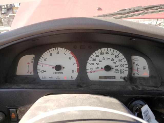 5TEGN92N62Z899818 - 2002 TOYOTA TACOMA DOUBLE CAB PRERUNNER RED photo 9