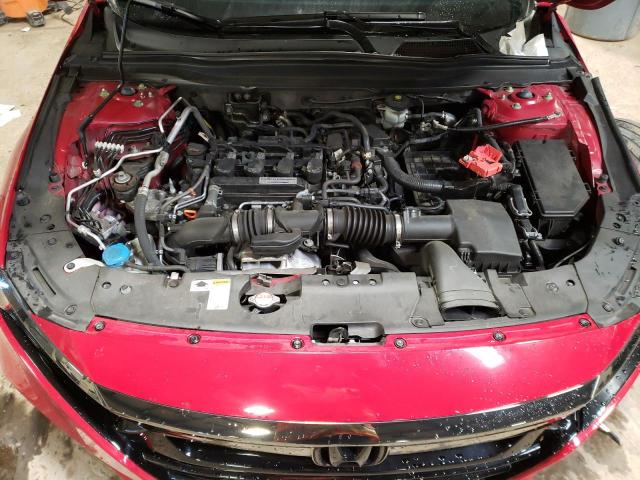 1HGCV1F32JA160108 - 2018 HONDA ACCORD SPORT RED photo 11