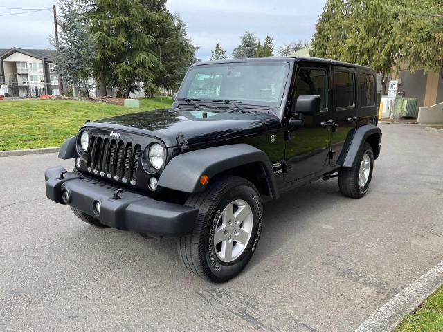 1C4BJWDG8JL881935 - 2018 JEEP WRANGLER U SPORT შავი ფოტო 2