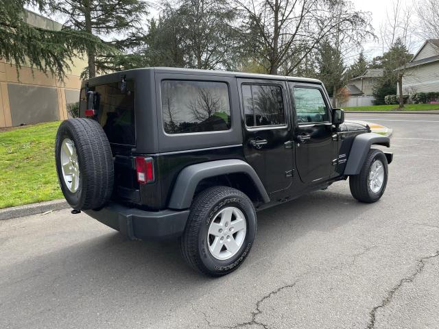 1C4BJWDG8JL881935 - 2018 JEEP WRANGLER U SPORT შავი ფოტო 4