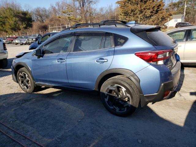 JF2GTHNC2NH253757 - 2022 SUBARU CROSSTREK LIMITED BLUE photo 2