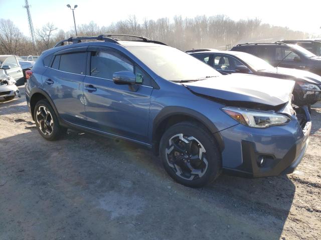 JF2GTHNC2NH253757 - 2022 SUBARU CROSSTREK LIMITED BLUE photo 4