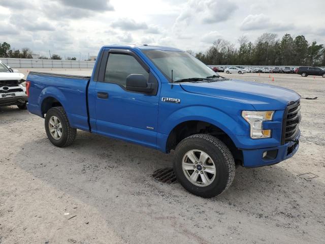 1FTMF1EP4FKE31675 - 2015 FORD F150 BLUE photo 4