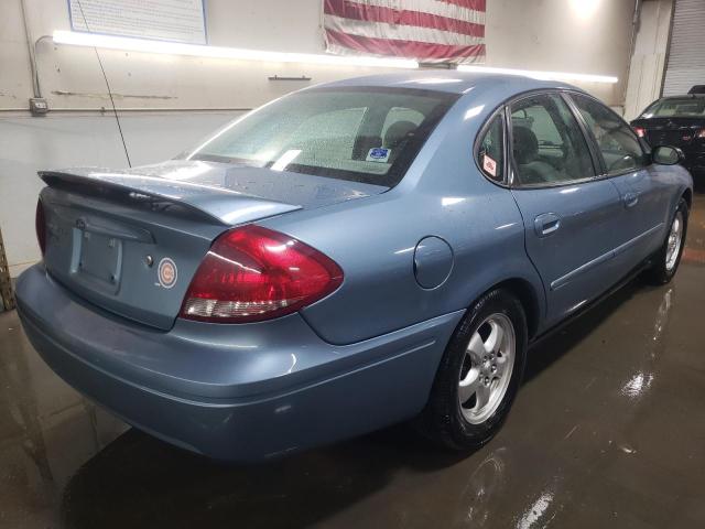 1FAFP53U27A194753 - 2007 FORD TAURUS SE BLUE photo 3