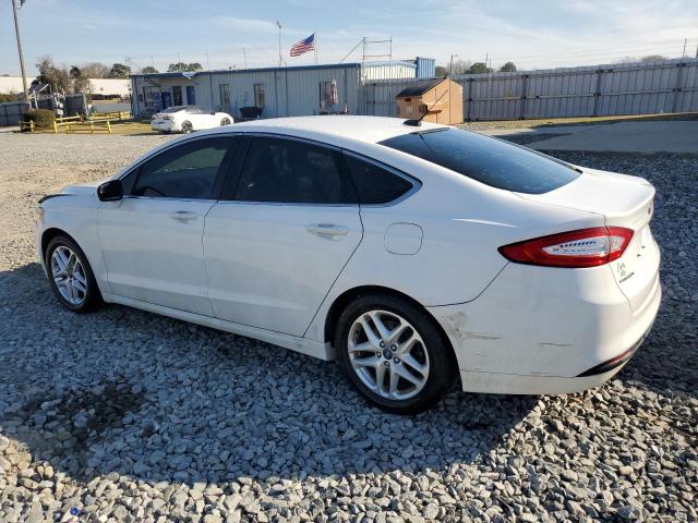 3FA6P0HD3ER160089 - 2014 FORD FUSION SE WHITE photo 2