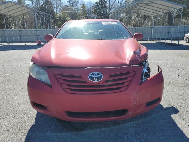 4T1BE46K09U338820 - 2009 TOYOTA CAMRY BASE RED photo 5