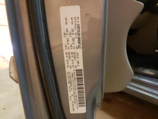 2C4RC1CG3DR645623 - 2013 CHRYSLER TOWN & COU TOURING L SILVER photo 13