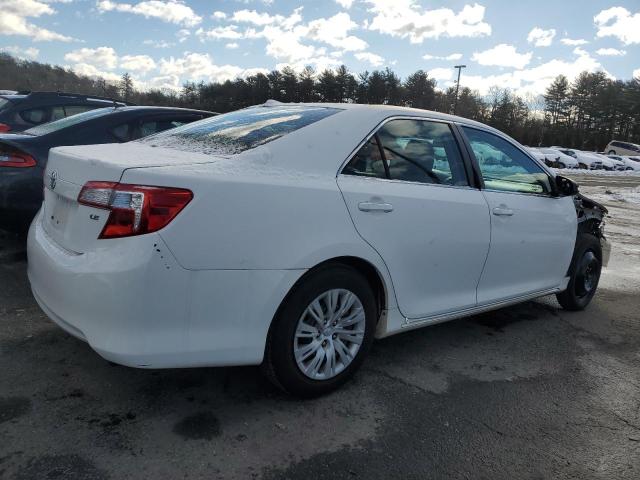 4T4BF1FK5DR333509 - 2013 TOYOTA CAMRY L WHITE photo 3