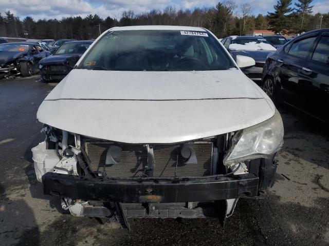 4T4BF1FK5DR333509 - 2013 TOYOTA CAMRY L WHITE photo 5