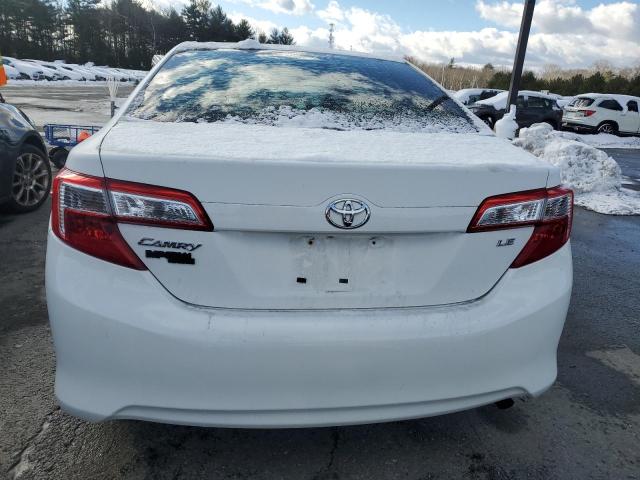 4T4BF1FK5DR333509 - 2013 TOYOTA CAMRY L WHITE photo 6