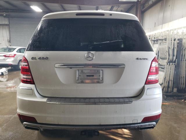 4JGBF7BE5BA658995 - 2011 MERCEDES-BENZ GL 450 4MATIC WHITE photo 6