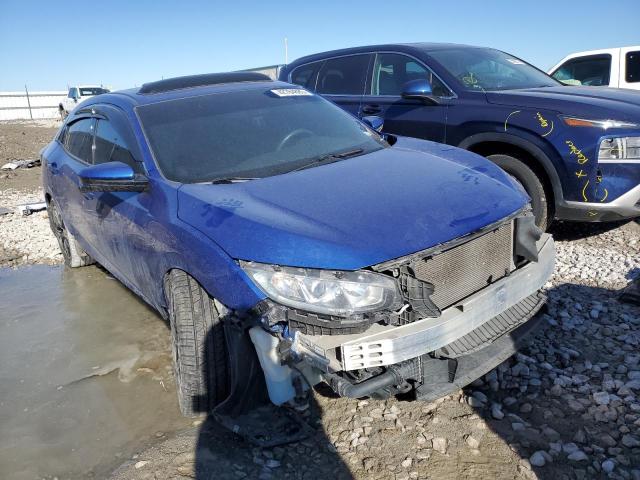 SHHFK7H78HU233344 - 2017 HONDA CIVIC EXL ლურჯი ფოტო 4