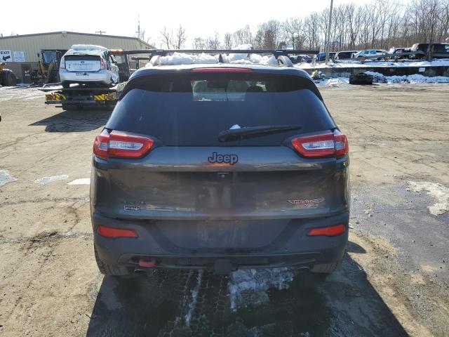 1C4PJMBS6EW141208 - 2014 JEEP CHEROKEE TRAILHAWK GRAY photo 6