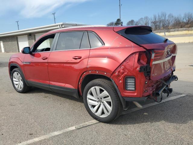 1V2JE2CA0PC222549 - 2023 VOLKSWAGEN ATLAS CROS SE أحمر صورة 2