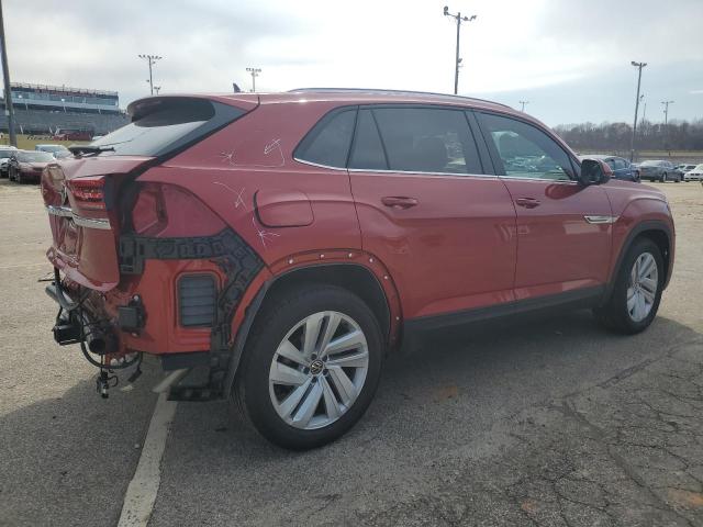 1V2JE2CA0PC222549 - 2023 VOLKSWAGEN ATLAS CROS SE RED photo 3