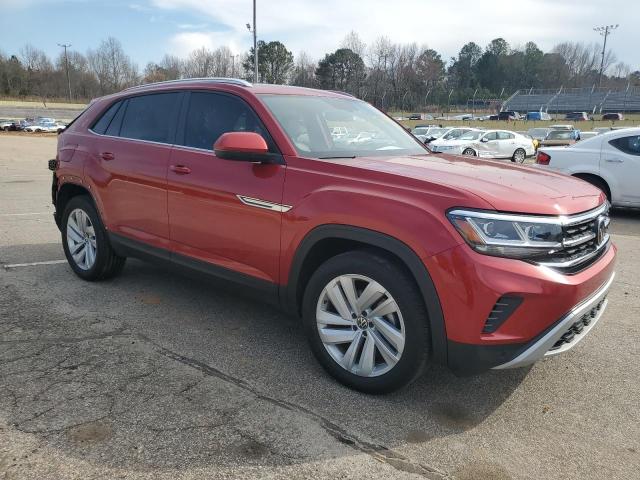 1V2JE2CA0PC222549 - 2023 VOLKSWAGEN ATLAS CROS SE أحمر صورة 4