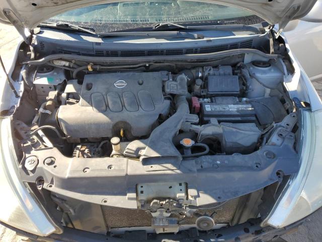 3N1BC13E88L450011 - 2008 NISSAN VERSA S SILVER photo 11