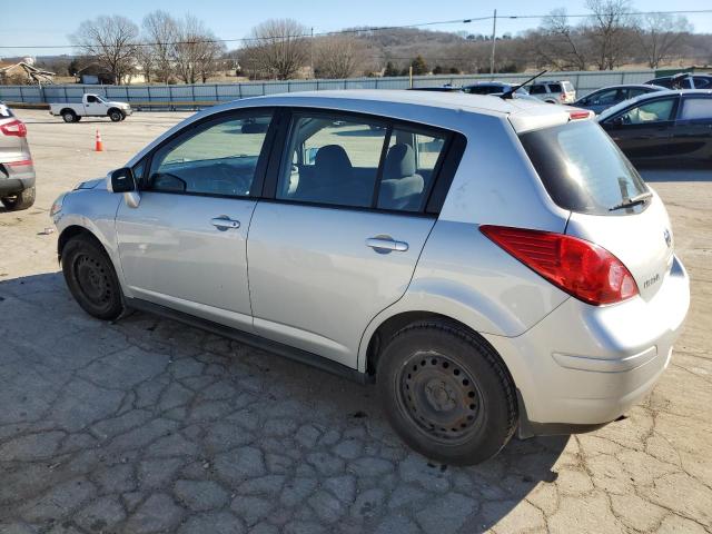 3N1BC13E88L450011 - 2008 NISSAN VERSA S SILVER photo 2