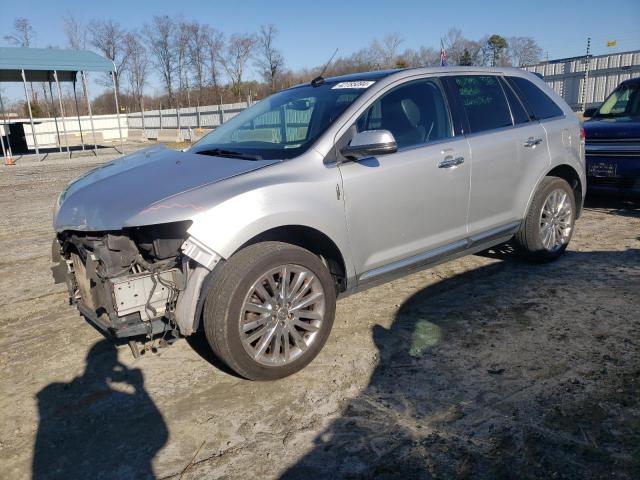 2LMDJ8JK6DBL16519 - 2013 LINCOLN MKX SILVER photo 1