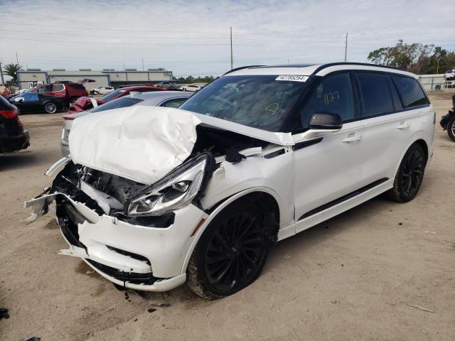 5LM5J7WC3PGL24518 - 2023 LINCOLN AVIATOR RESERVE WHITE photo 1