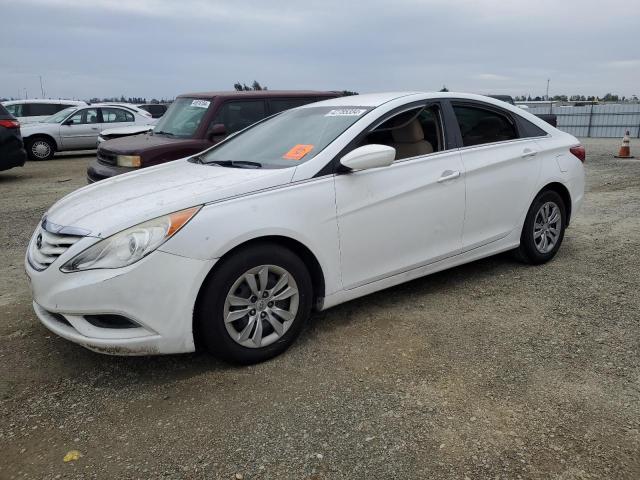 5NPEB4AC8CH419026 - 2012 HYUNDAI SONATA GLS WHITE photo 1