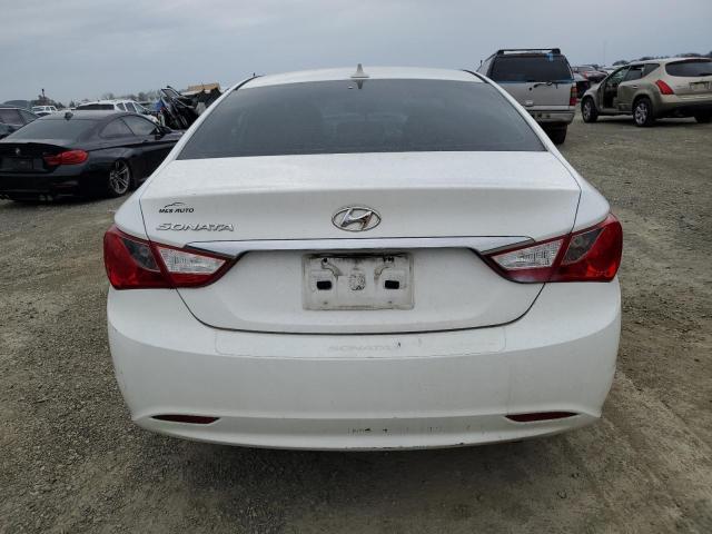 5NPEB4AC8CH419026 - 2012 HYUNDAI SONATA GLS WHITE photo 6