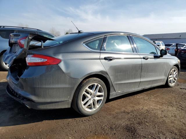 3FA6P0H72FR142517 - 2015 FORD FUSION SE GRAY photo 3