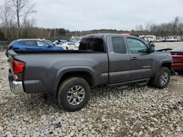 5TFSZ5AN6KX205306 - 2019 TOYOTA TACOMA ACCESS CAB GRAY photo 3