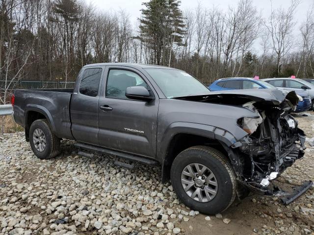 5TFSZ5AN6KX205306 - 2019 TOYOTA TACOMA ACCESS CAB GRAY photo 4