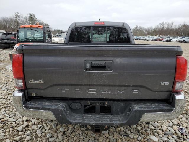 5TFSZ5AN6KX205306 - 2019 TOYOTA TACOMA ACCESS CAB GRAY photo 6