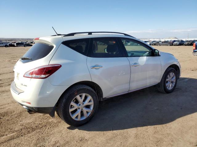 JN8AZ1MW4BW170039 - 2011 NISSAN MURANO S WHITE photo 3