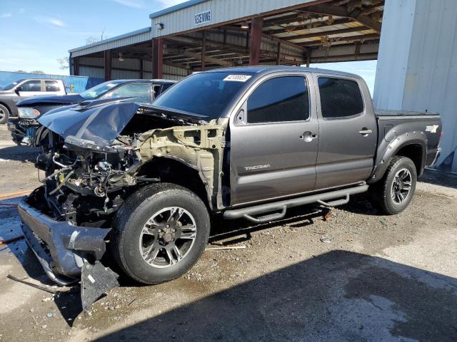 5TFJU4GN7FX067759 - 2015 TOYOTA TACOMA DOUBLE CAB PRERUNNER GRAY photo 1