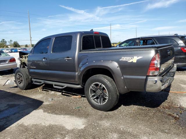 5TFJU4GN7FX067759 - 2015 TOYOTA TACOMA DOUBLE CAB PRERUNNER GRAY photo 2