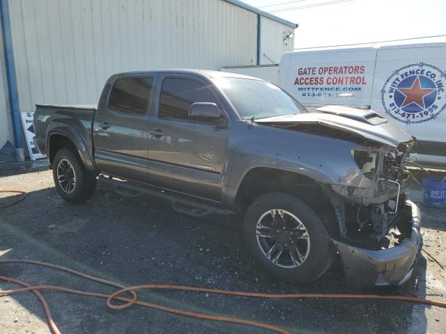 5TFJU4GN7FX067759 - 2015 TOYOTA TACOMA DOUBLE CAB PRERUNNER GRAY photo 4