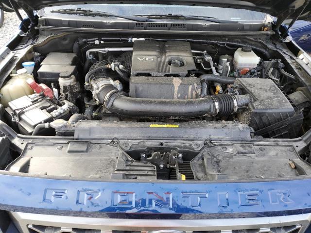 1N6ED1EJ4NN676072 - 2022 NISSAN FRONTIER S BLUE photo 11