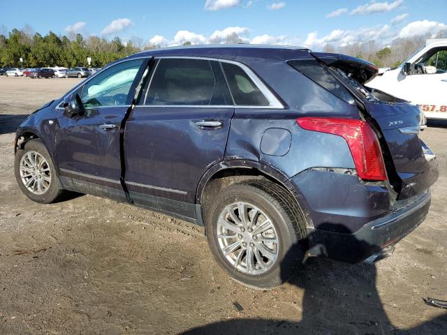 1GYKNDRS6KZ235694 - 2019 CADILLAC XT5 LUXURY BLUE photo 2