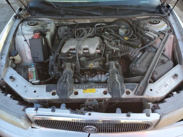 2G4WS52J2Y1182237 - 2000 BUICK CENTURY CUSTOM GRAY photo 11