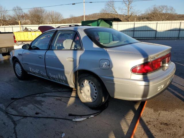 2G4WS52J2Y1182237 - 2000 BUICK CENTURY CUSTOM GRAY photo 2