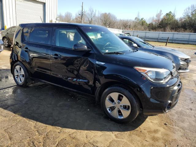 KNDJN2A26F7117891 - 2015 KIA SOUL BLACK photo 4