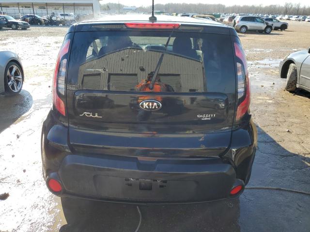 KNDJN2A26F7117891 - 2015 KIA SOUL BLACK photo 6