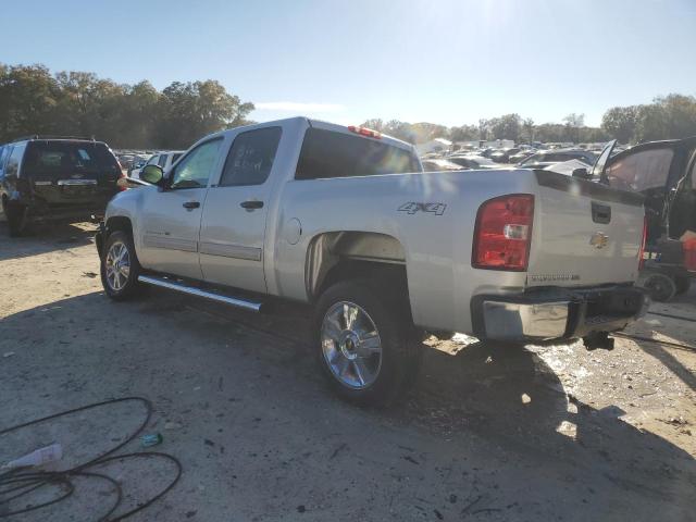 3GCPKSE75DG185786 - 2013 CHEVROLET SILVERADO K1500 LT SILVER photo 2