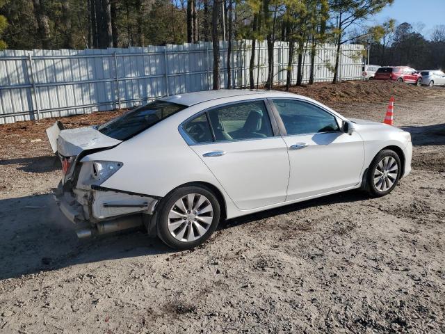 1HGCR2F87DA218787 - 2013 HONDA ACCORD EXL WHITE photo 3