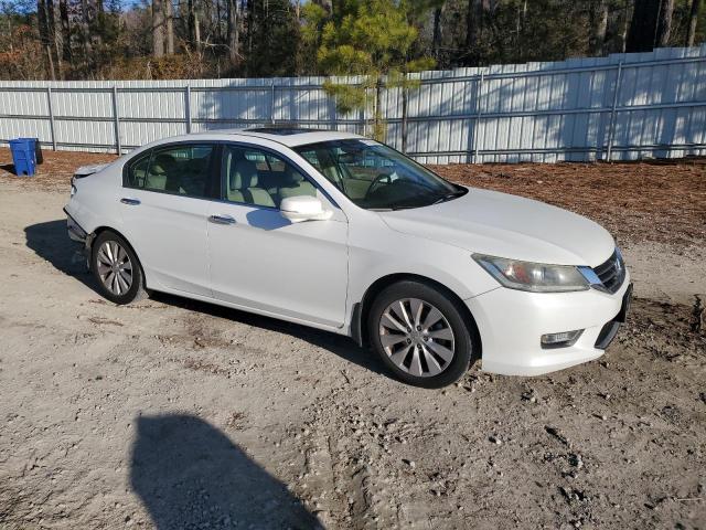 1HGCR2F87DA218787 - 2013 HONDA ACCORD EXL WHITE photo 4