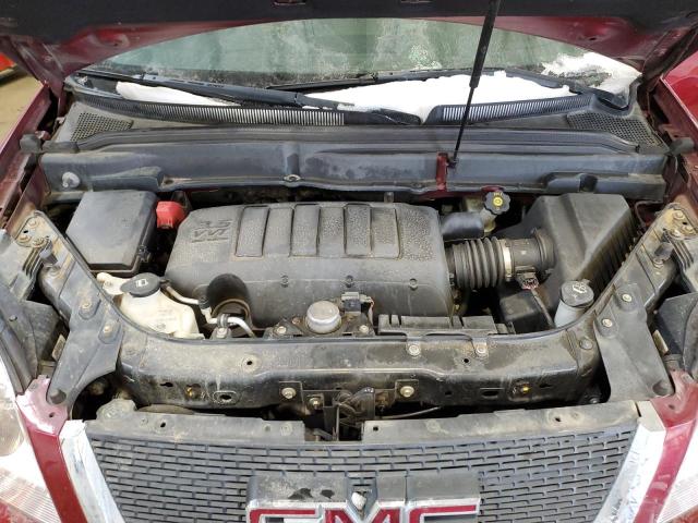 1GKKRPED1BJ261366 - 2011 GMC ACADIA SLE RED photo 12