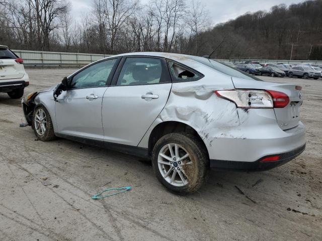 1FADP3F26HL267621 - 2017 FORD FOCUS SE SILVER photo 2